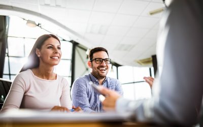 A couple discusses buying permanent life insurance.